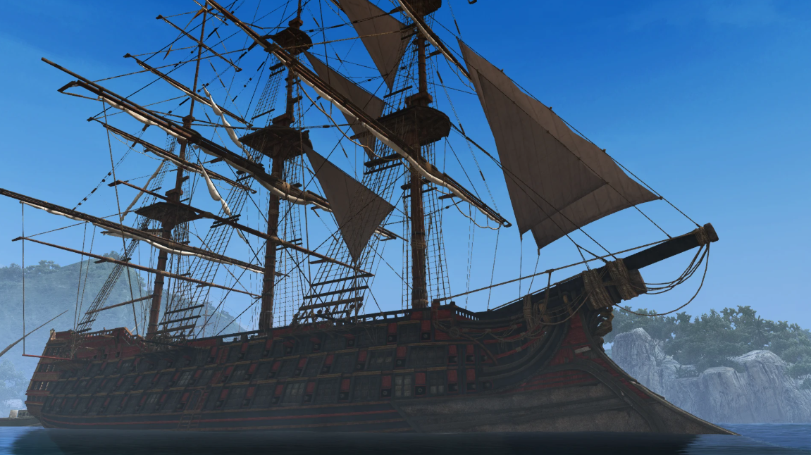 La Dama Negra ship