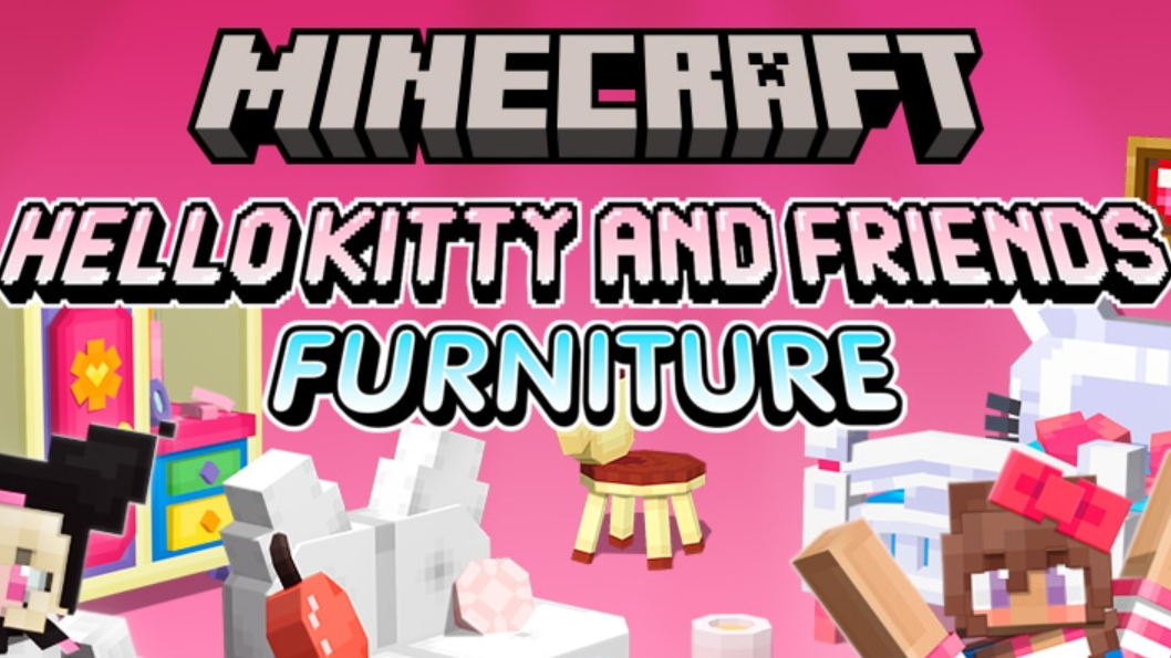 Minecraft Hello Kitty Furniture DLC: achievements, gems, and vending machine explained - Image 1