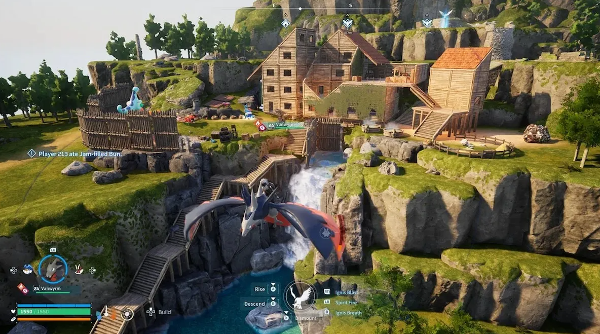 Palworld pasture base layout