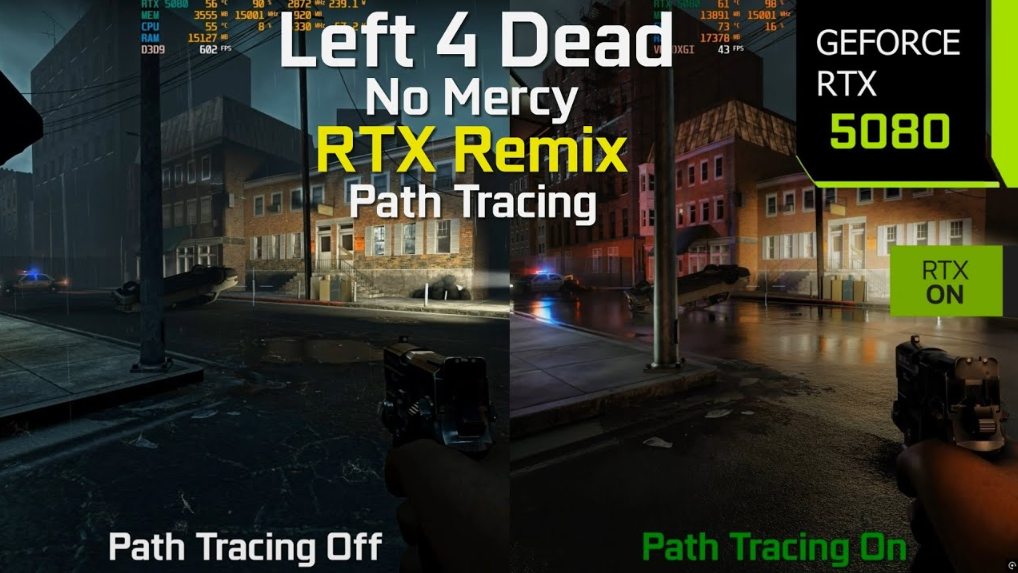 NVIDIA RTX path tracing