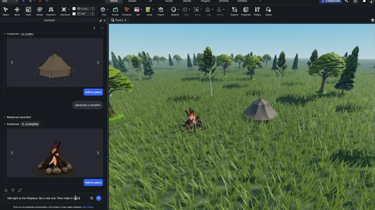 Roblox Build — AI tool for creating games from text descriptions starting July 28 - Image 1