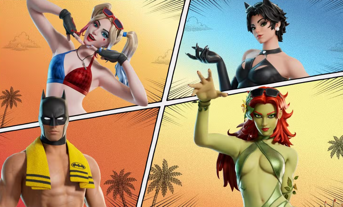 Summer Harley Quinn & Poison Ivy skins in Fortnite — full Hot Bat Summer guide - Image 1