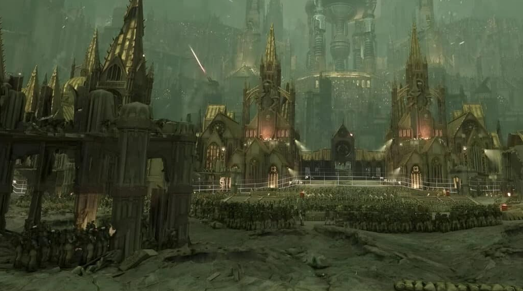 Imperial city battle ruins
