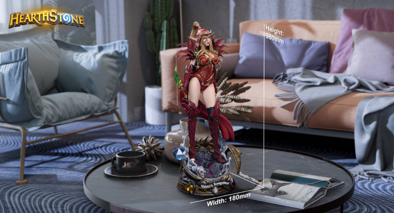 HEX Collectibles Opens Pre-Orders for Valeera Sanguinar Statue From Hearthstone - Image 2