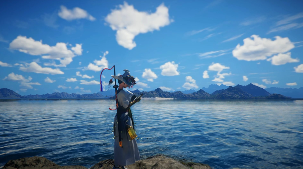 Crimson Desert underwater island