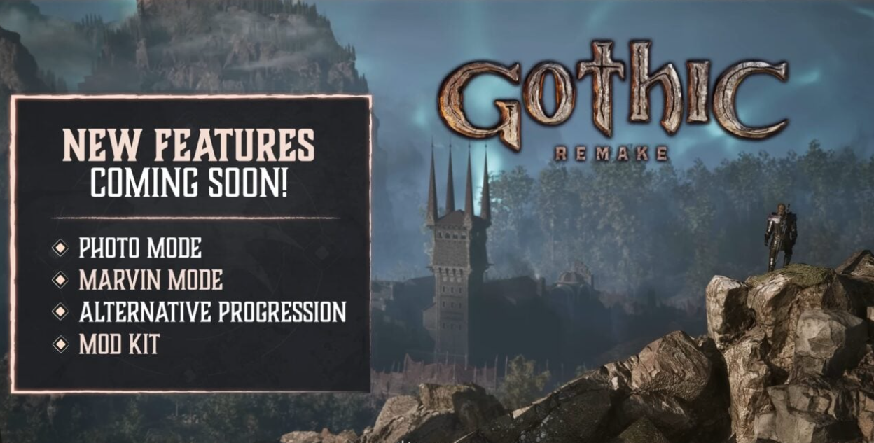 Gothic Remake official announcement of Marvin Mode, photo mode, progression, and mod kit - Image 1