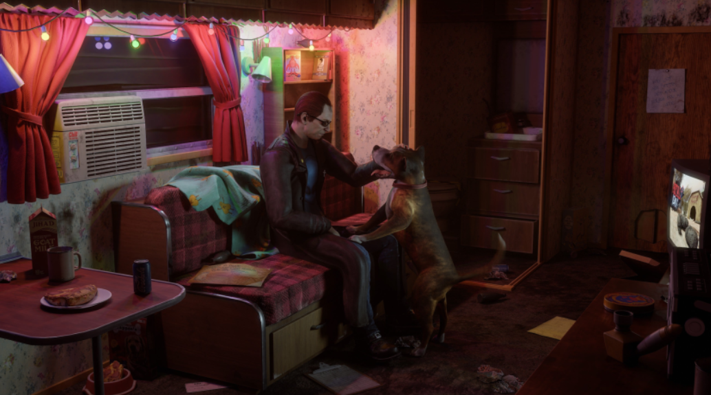 Postal Dude with Champ in POSTAL 2 Redux