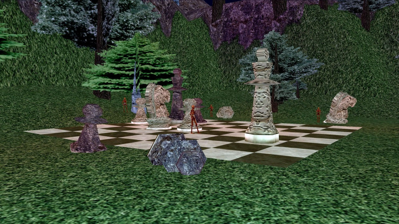 An EverQuest Legends group prepares for a quest