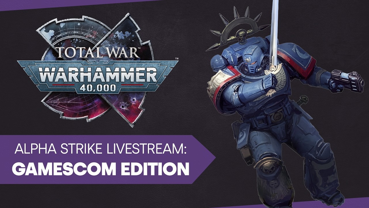 Official Total War Warhammer 40000 Gamescom livestream artwork