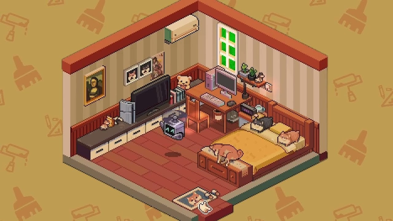 A decorated bedroom in Whisper of the House