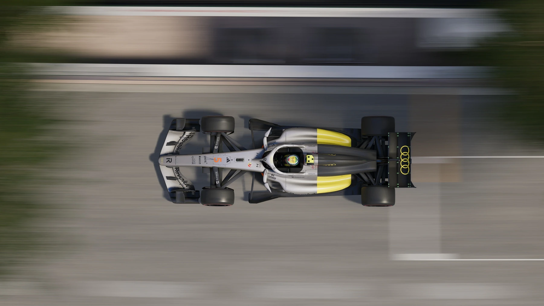 Supporting image for The September update for EA Sports F1 25 adds the 2026 F2 season, revised cars and seven special liveries