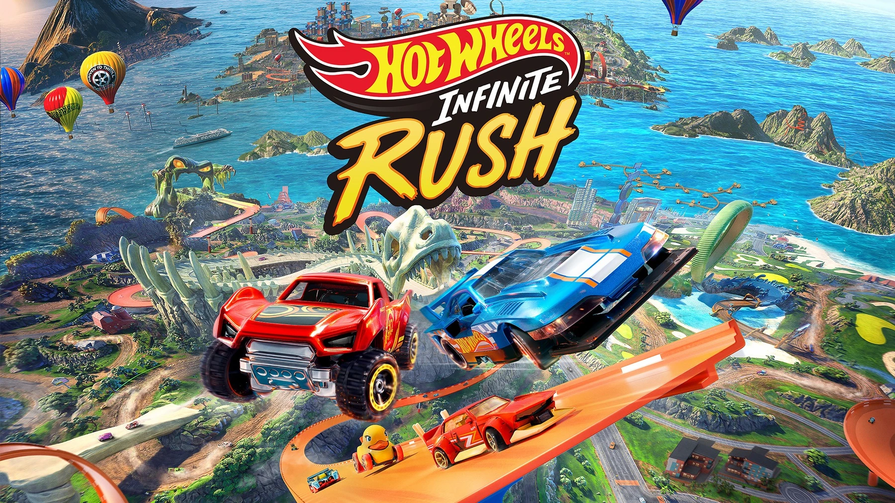 Hot Wheels Infinite Rush opens four islands, a 150-car garage and a flexible track builder - Image 1