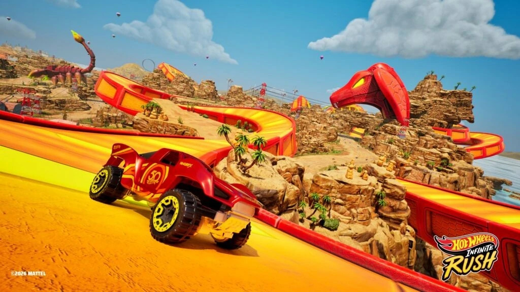 Hot Wheels Infinite Rush opens four islands, a 150-car garage and a flexible track builder - Image 2