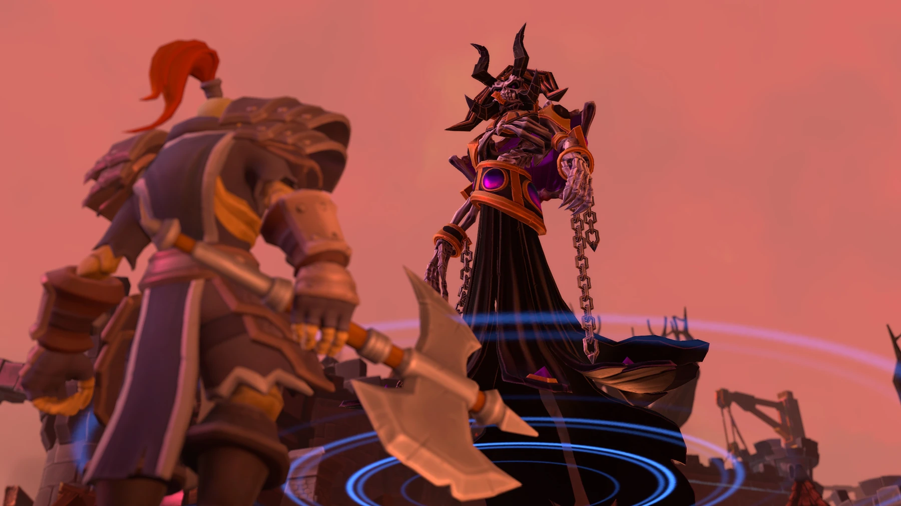 A scene from Blizzard's Forsaken Kingdom media gallery.