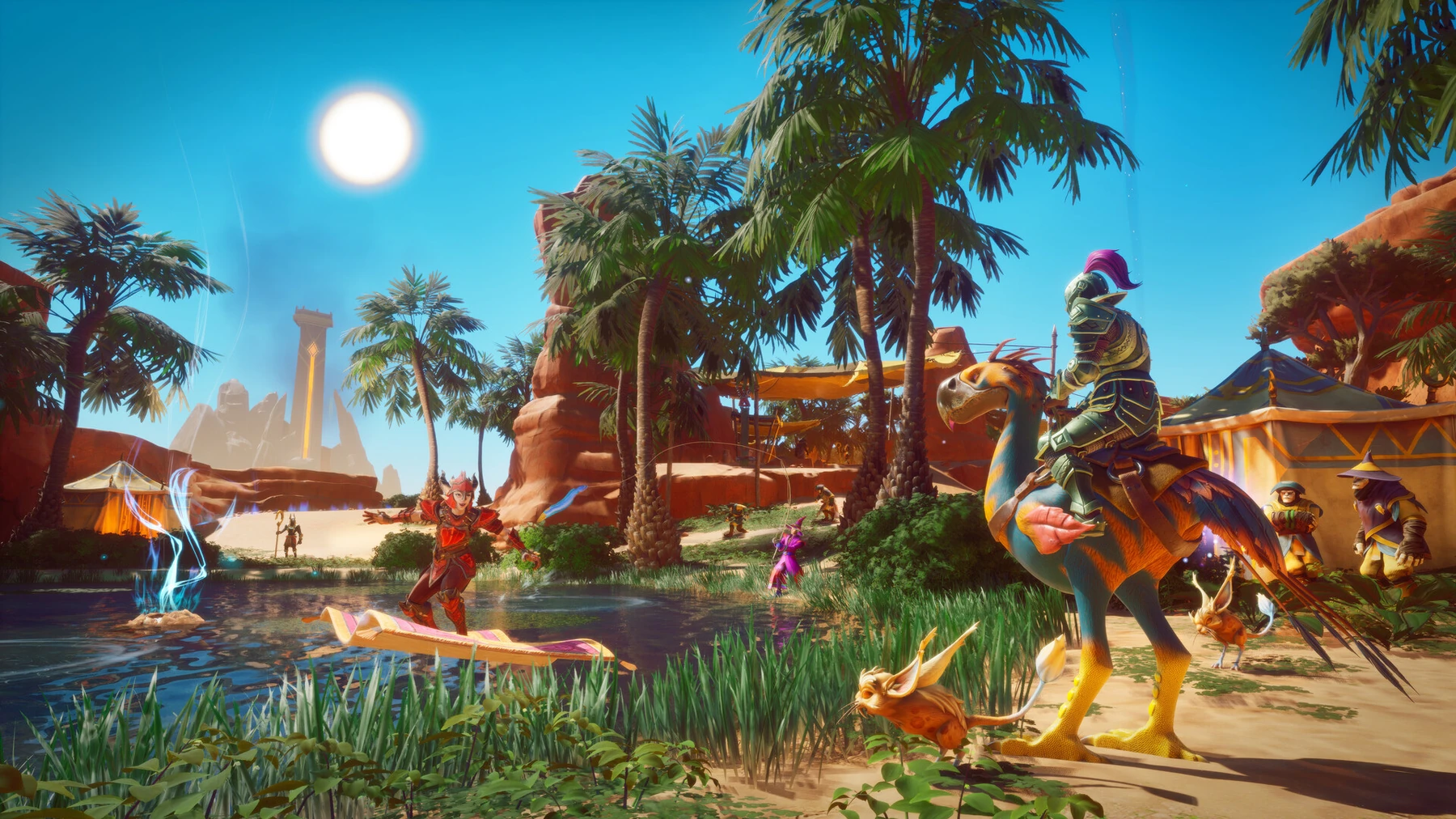 Exploration in the world of RuneScape: Dragonwilds.