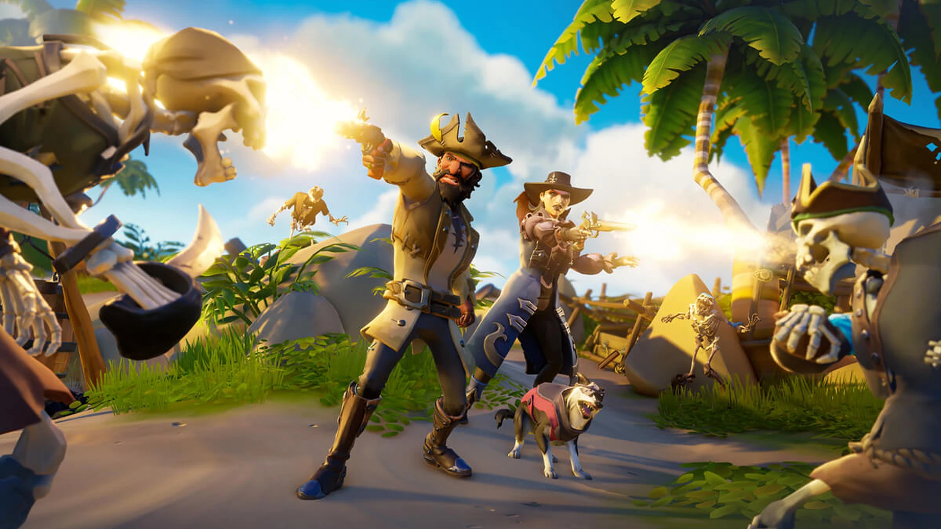 Sea of Thieves Season 21 is live with free play and a flag for peaceful contact