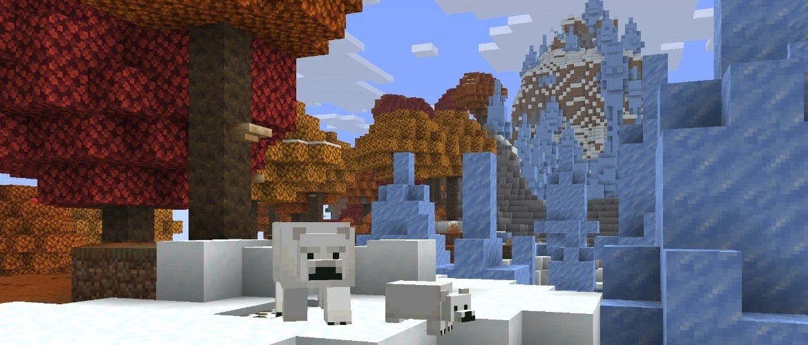 Minecraft Snapshot 10 speeds up structure searches and refreshes the Realms entry screen - Image 1
