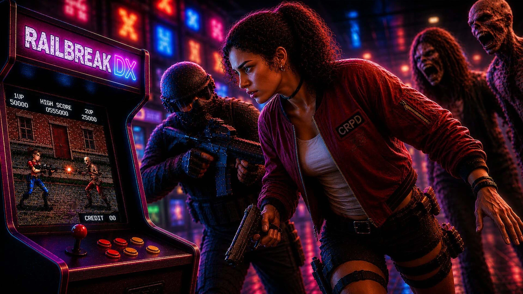 Railbreak DX expands its arcade run with 18 characters and four distinct modes - Image 1