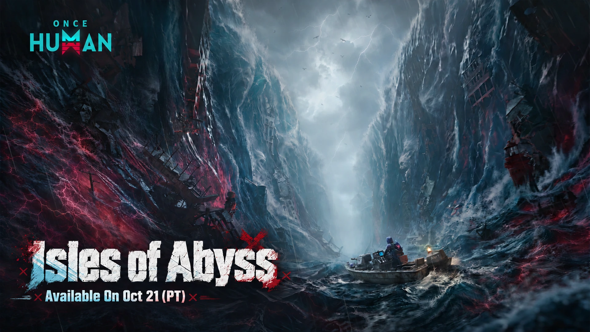 Once Human takes PvE survival to the ocean in the Isles of Abyss scenario